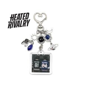 Heated Rivalry Photo Keychain | Purse & Bag Charm | Shane & Ilya